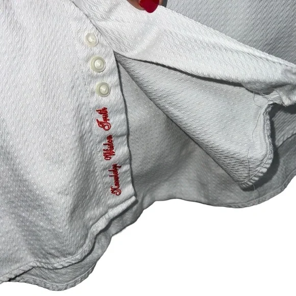 Robert Graham Button Down Dress Shirt With Masquerade Cuffs Extra Large - Picture 11 of 15